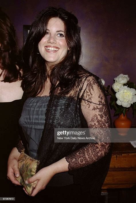 Monica Lewinsky Arrives With A Smile At The Opening Night Party For