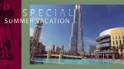Ufitfly Dubai Summer Vacation Youtube