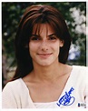 Sandra Bullock Young Signed 8x10 Photo Certified Authentic Beckett BAS COA