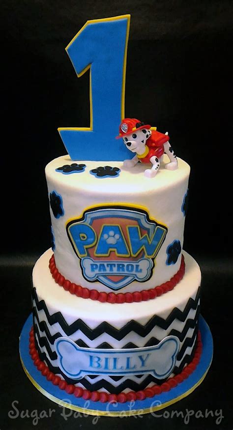 Paw Patrol 1st Birthday Cake