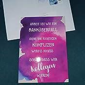 Postkarte Kollegen Abschied Kollegen Geschenk Postkarte Spr Che