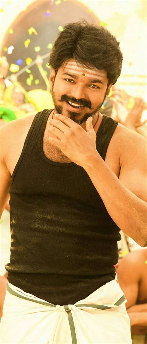 Joseph vijay, surya s.j., kajal aggarwal, samantha ruth prabhu, nithya menon, genres: Vijay Mobile Wallpaper from the Movie Mersal 2 | tamil ...