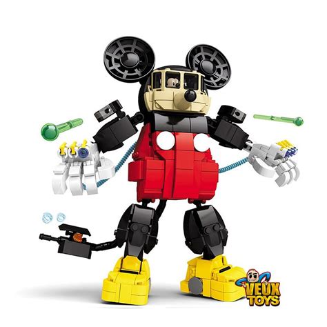 Mickey Mouse Mecha Robot Moc Building Block In 2022 Mickey Mouse