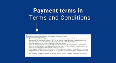 We know trying to choose a good merchant provider can seem like a daunting task. Payment Terms in Terms & Conditions - TermsFeed