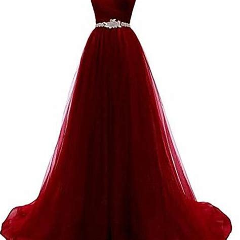 gorgeous red satin with applique off shoulder long party dress red formal gowns v neckline
