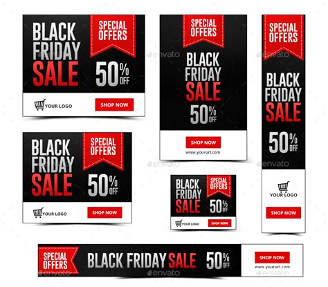 26 Black Friday Banner Designs Pages Psd Eps