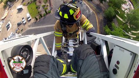 Boise Fire Academy Ladder Training Youtube