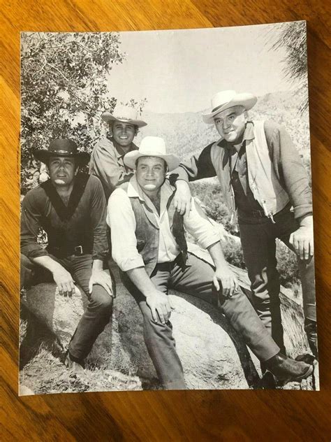 Bonanza Cast 8x10 Publicity Photo Sold From Ponderosa Ranch 3857370395