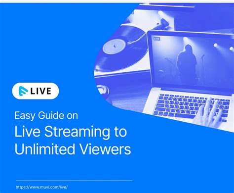 Easy Guide On Live Streaming To Unlimited Viewers Muvi One