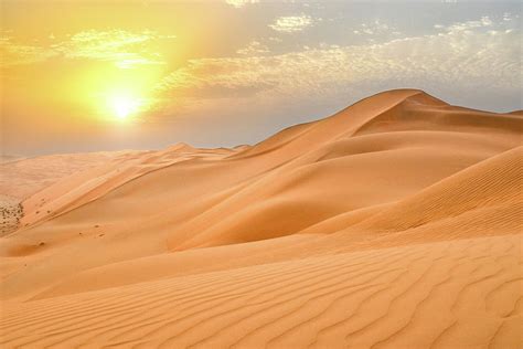 Arabian Desert Dunes At Sunset Photograph By Nate Hovee Fine Art America