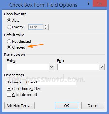 Click Boxes In Word