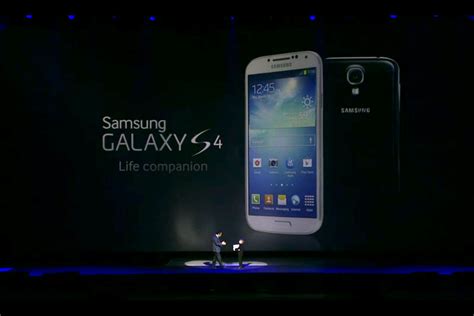 Revivez La Présentation Du Samsung Galaxy S4