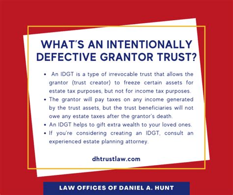 What Is An Intentionally Defective Grantor Trust