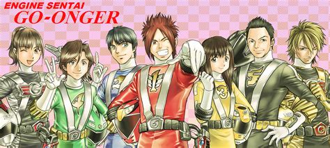 Engine Sentai Go Onger Engine Squadron Go Onger Image By Yusao