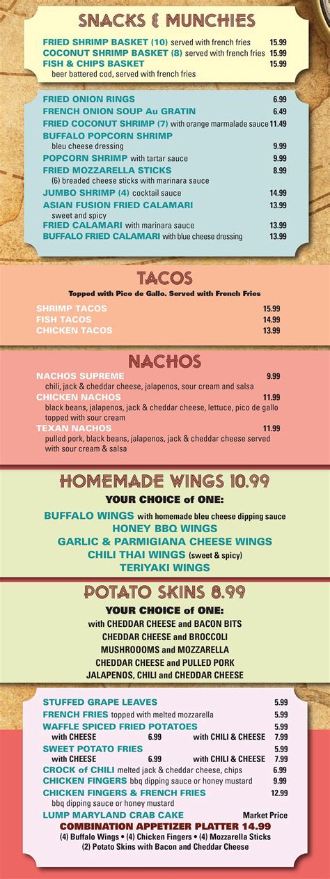 Nautilus Diner-Restaurant Crofton Menu | Crofton, MD