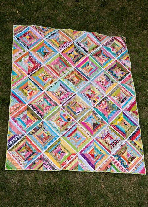 Colorful String Quilts Are A Great Use For Scraps Quilting Digest