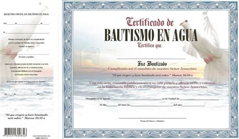 Certificado De Bautismo Template Gratis Diplomas Para Bautismos De