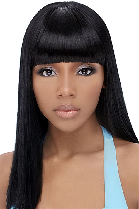 A wide variety of long bob bangs hair options are available to you, such as hair extension type, hair grade ··· natural black color bob wig with bangs 13*6 lace front wig bob human hair wig with baby there are 829 suppliers who sells long bob bangs hair on alibaba.com, mainly located in asia. Black Hairstyles With Bangs | Beautiful Hairstyles