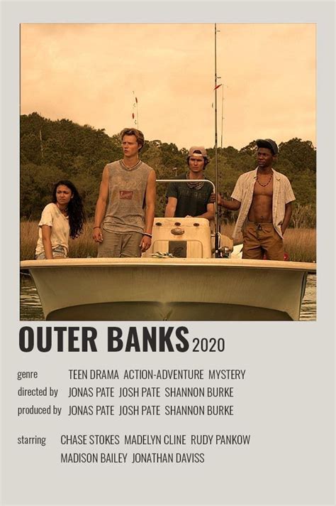 Outer Banks Movie Poster Movie Poster Wall Minimal Movie Posters