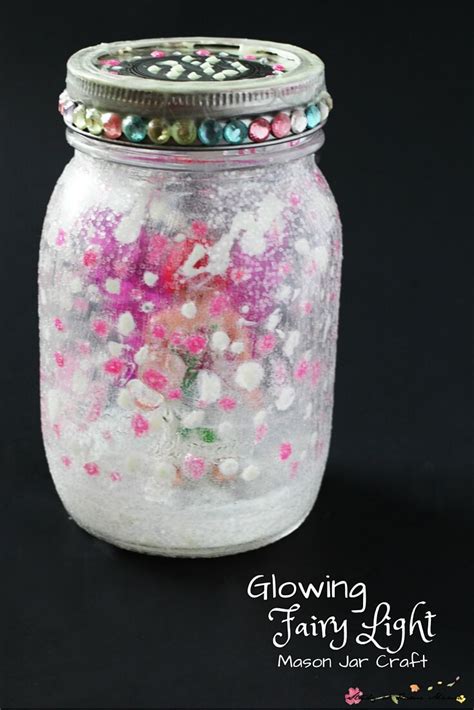 Fairy Mason Jar Craft ⋆ Sugar Spice And Glitter