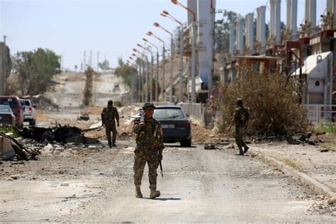 Us Kurdish Allies In Final Push To Encircle Raqqa Amid Increasing