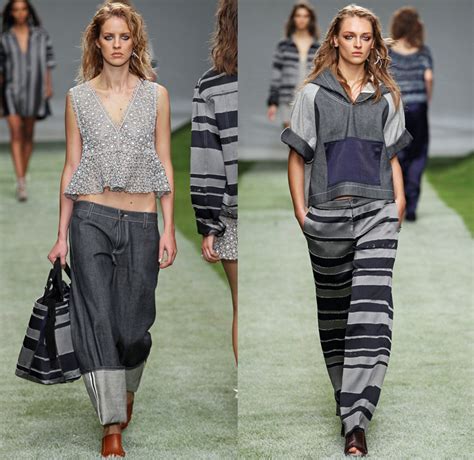 Topshop Unique 2014 Spring Summer Womens Runway Denim Jeans Fashion