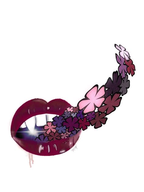 Floral Lips Etsy