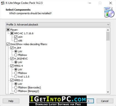 Ranging from a very small bundle that contains only the most essential decoders to a large and more comprehensive bundle. K lite mega codec pack windows 7 64 bit download ...