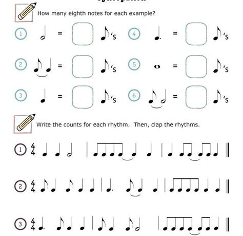 Fun And Learn Music A Worksheets Flats Sharps Making Theory Free