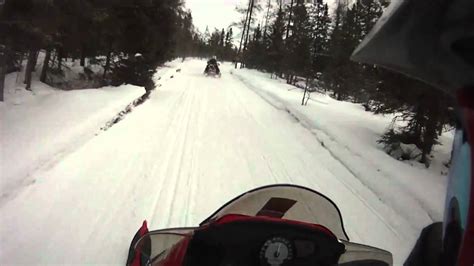 Snowmobiling Trail Riding Youtube