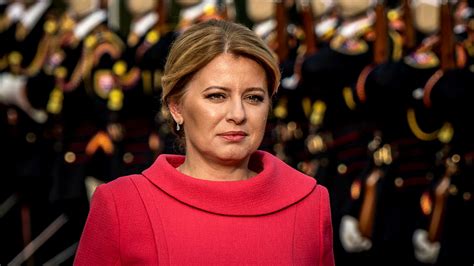 Slovakia President Zuzana Caputova Becomes The First Woman To Be President Of The Republic Of
