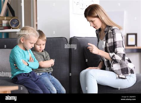 Mother Scolding Little Boy Hi Res Stock Photography And Images Alamy