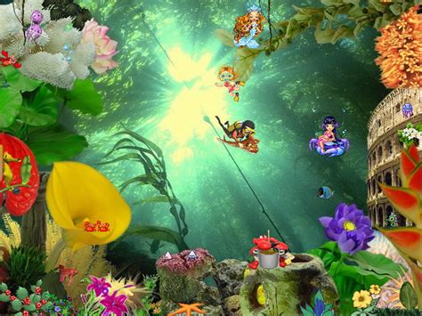 Animated Aquaworld Screensaver For Windows Free Aquarium Screensaver