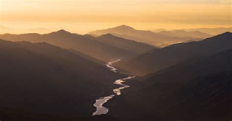 4535978 Morning Photography Mist River Landscape Mountains Sun