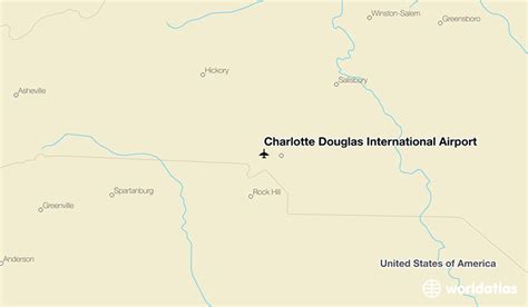 Charlotte Douglas International Airport Clt Worldatlas