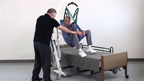 There are many safety tips and precautions one needs to follow while operating a hoyer lift. Patient Lift Transfer from Chair to Bed - YouTube