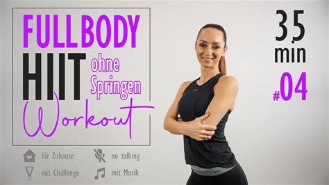 hiit full body ohne springen fit für den sommer youtube