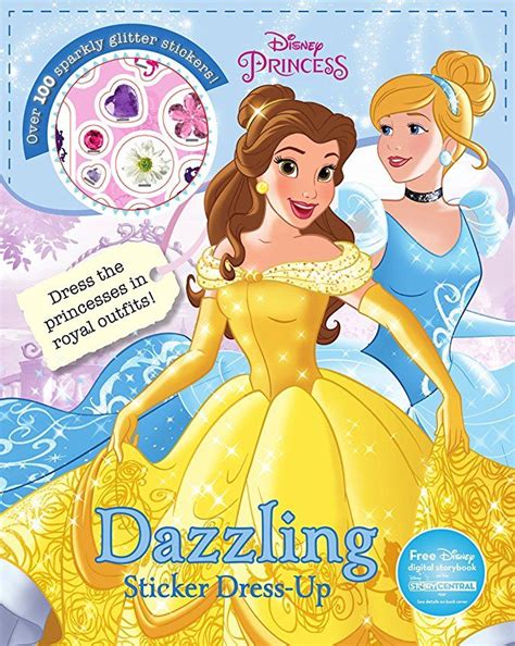 Disney Princess Dazzling Sticker Dress Up Disney Disney Princess