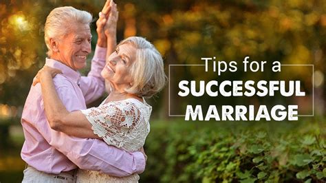 tips for a successful marriage youtube