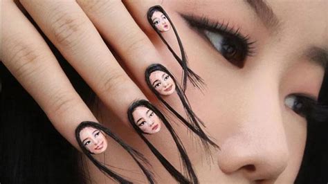 This Nail Art Trend Is Inspired By The Selfie And It Even Free