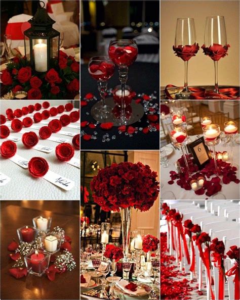 Enhance The Romance In Your Wedding With Red Color Gold Wedding