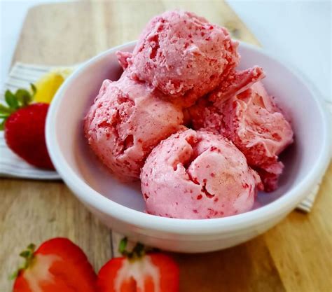 Light Strawberry Ice Cream Lite Cravings