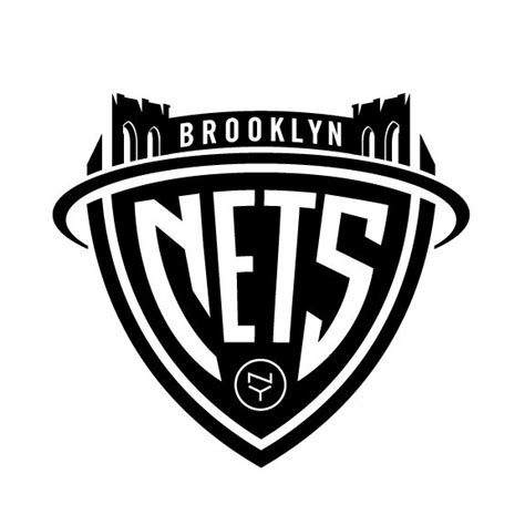 It consists of a blacked out shield with white trim that contains the word nets above a basketball with the letter b inside. 17 Best images about Brooklyn/New York/New Jersey Nets on Pinterest | Logos, Jabari parker and Jay z