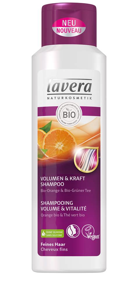 Lavera - Shampoing Hair Volume et Vitalité pour cheveux fins 250ml