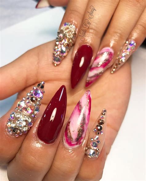 Pin By Brisza Herrera On Nails Fancy Nail Art Bling Nails Fabulous Nails