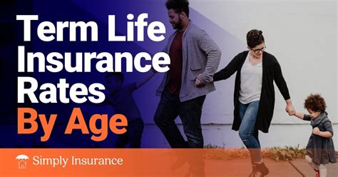 2020 Average Term Life Insurance Rates By Age And Gender