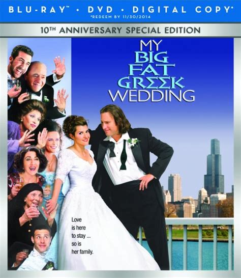 Izlede Blu Ray Review My Big Fat Greek Wedding