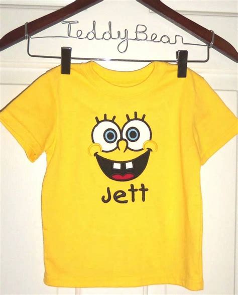 Spongebob birthday party ideas added 87 new photos to the album spongebob squarepants birthday party ideas. Spongebob Personalized shirts for boys or girls ...