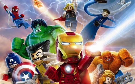 Lego Marvel Super Heroes Fondo De Pantalla Hd Fondo De Escritorio