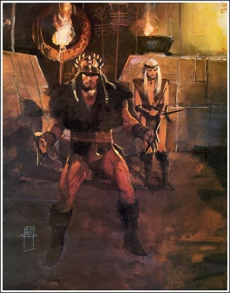 Conan Art By Bill Sienkiewicz I ♥ Comic Books Pinterest Art And